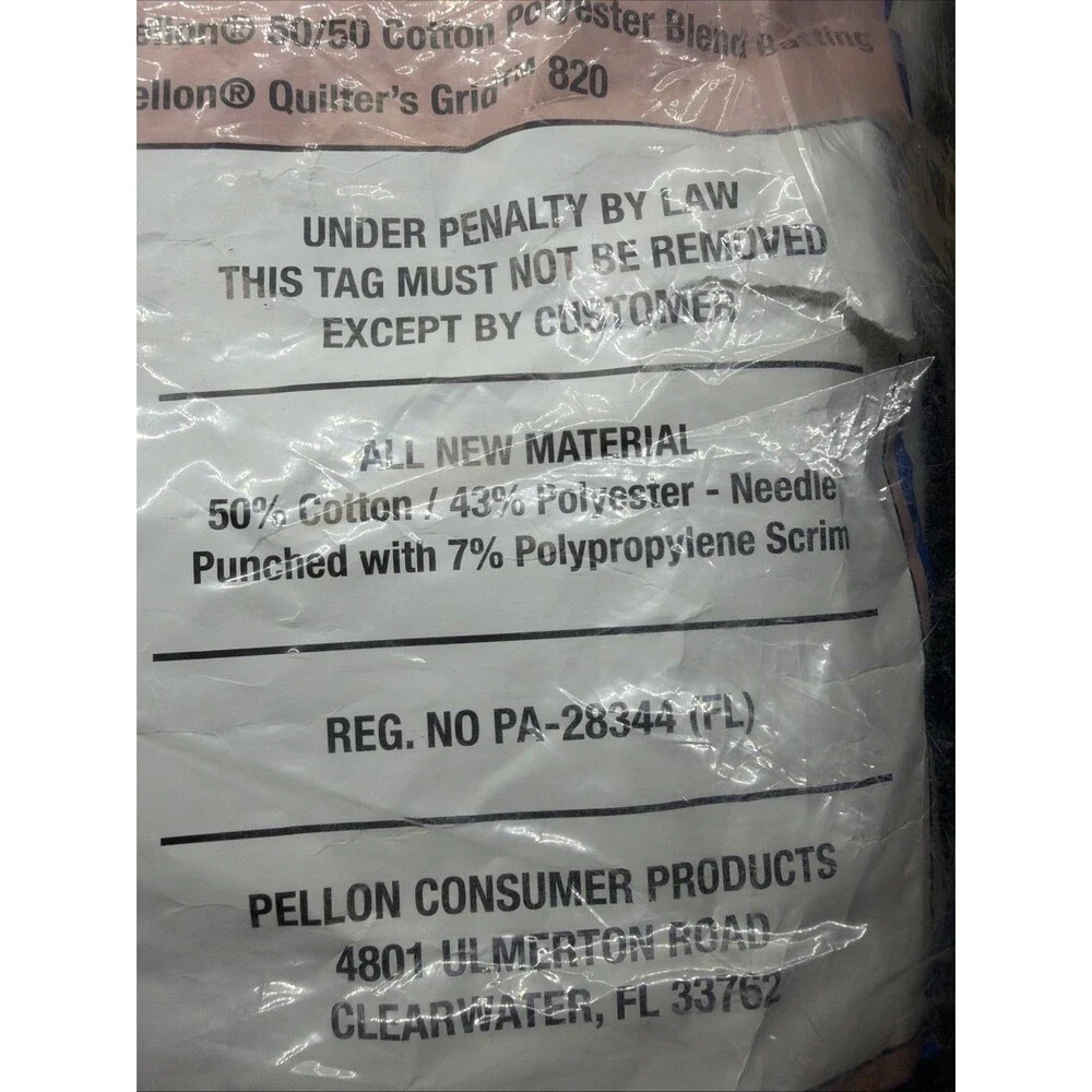 Pellon Cotton/Poly Blend Quilting Batting 81